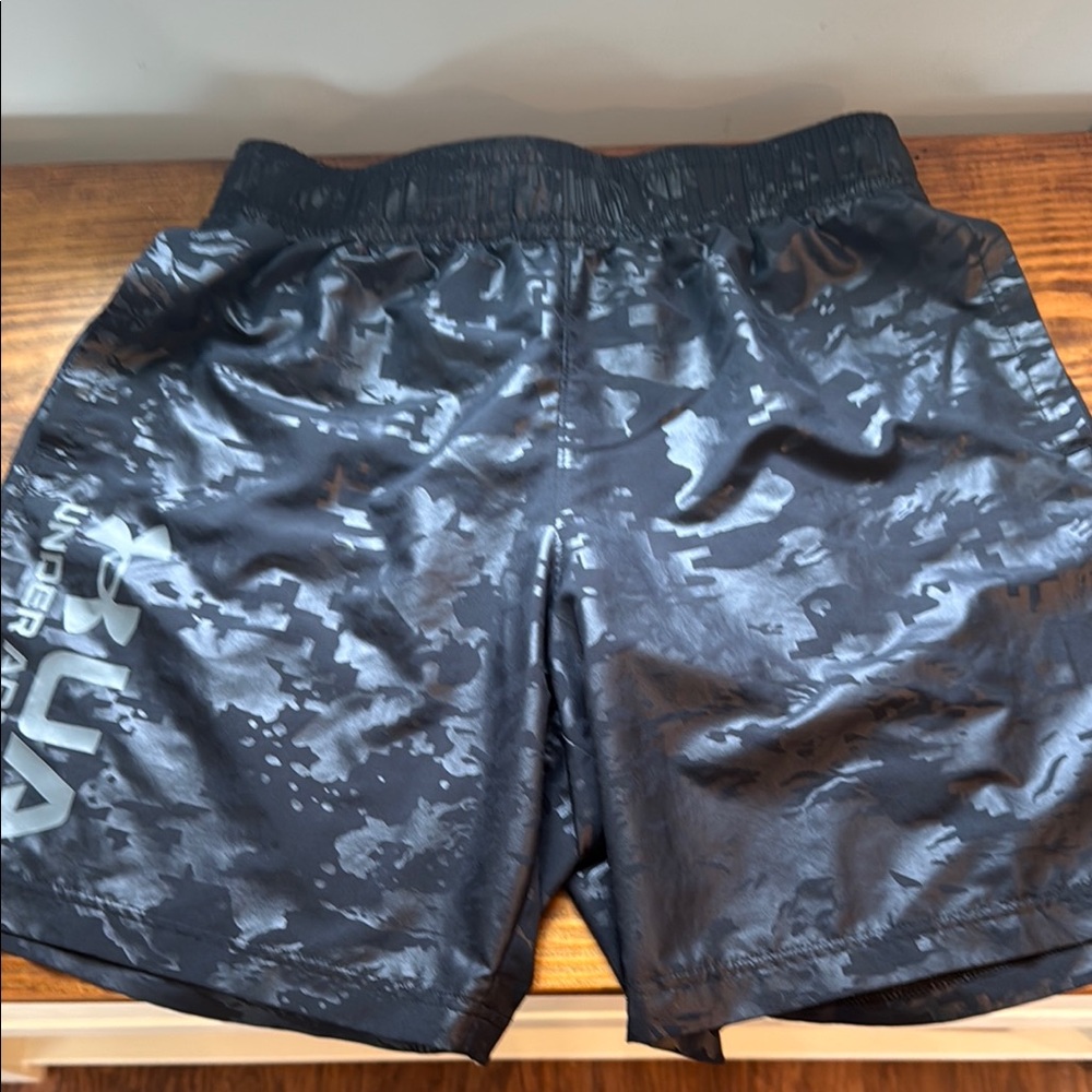 Under Armour Black Camouflage Shorts